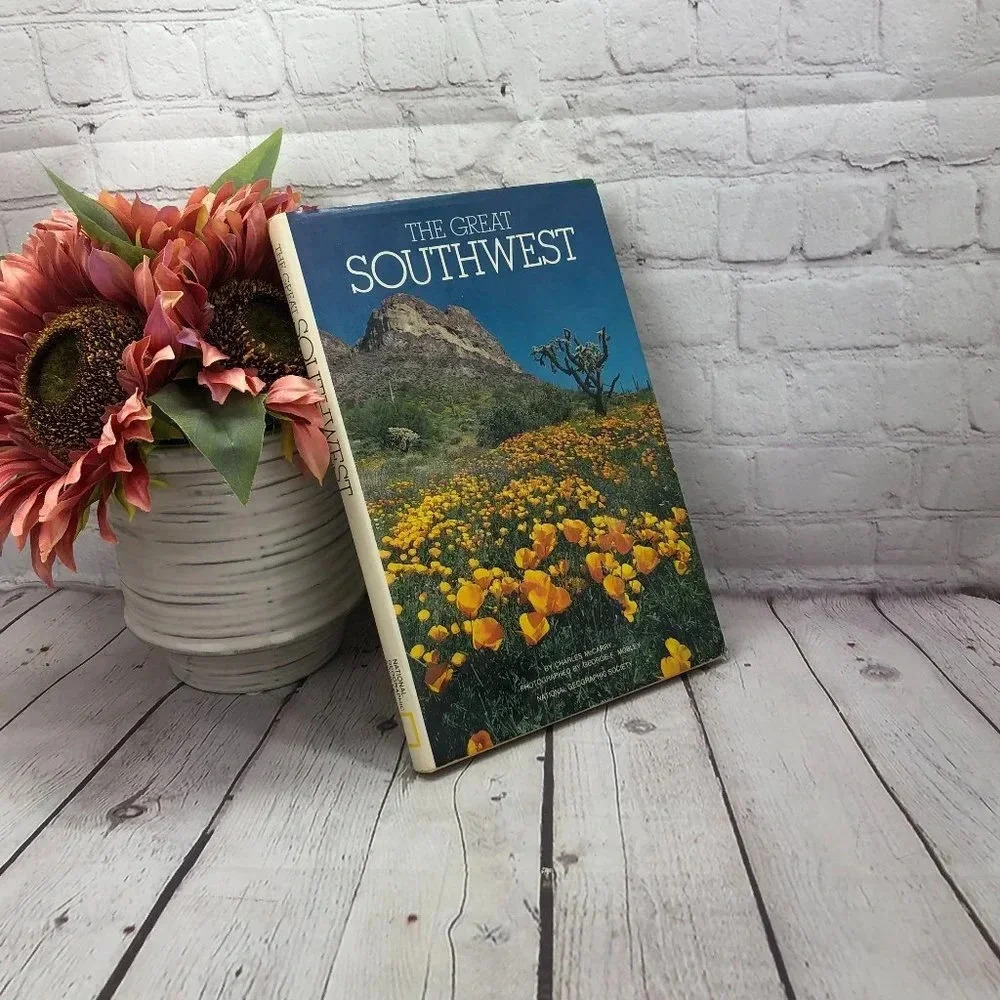 Vintage national geographic society book 1980 The Great Southwest